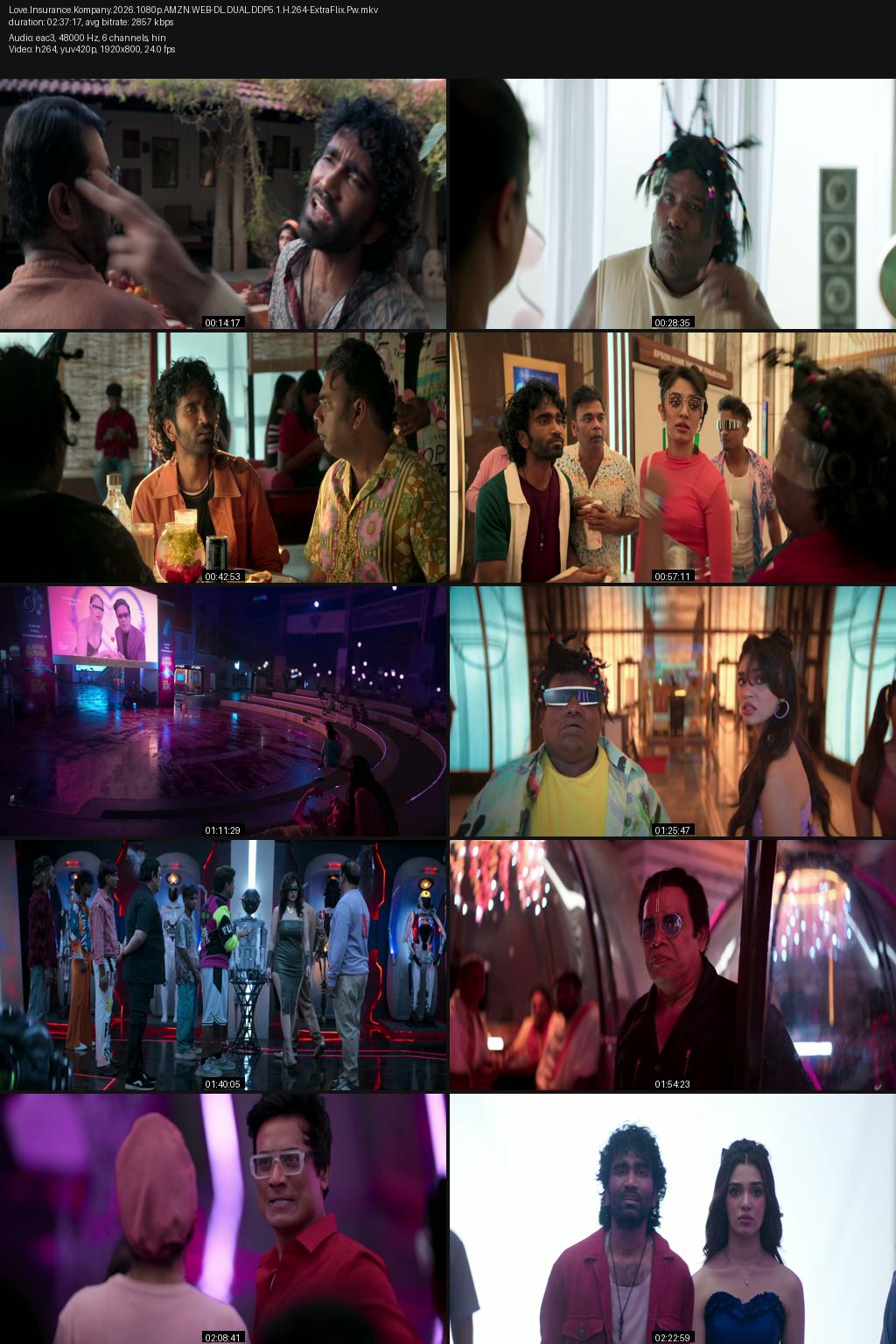 LIK: Love Insurance Kompany (2026) [Hindi-Tamil] 4K 2160p 1080p 720p 480p Amaon WEB-DL ESubs Screenshots