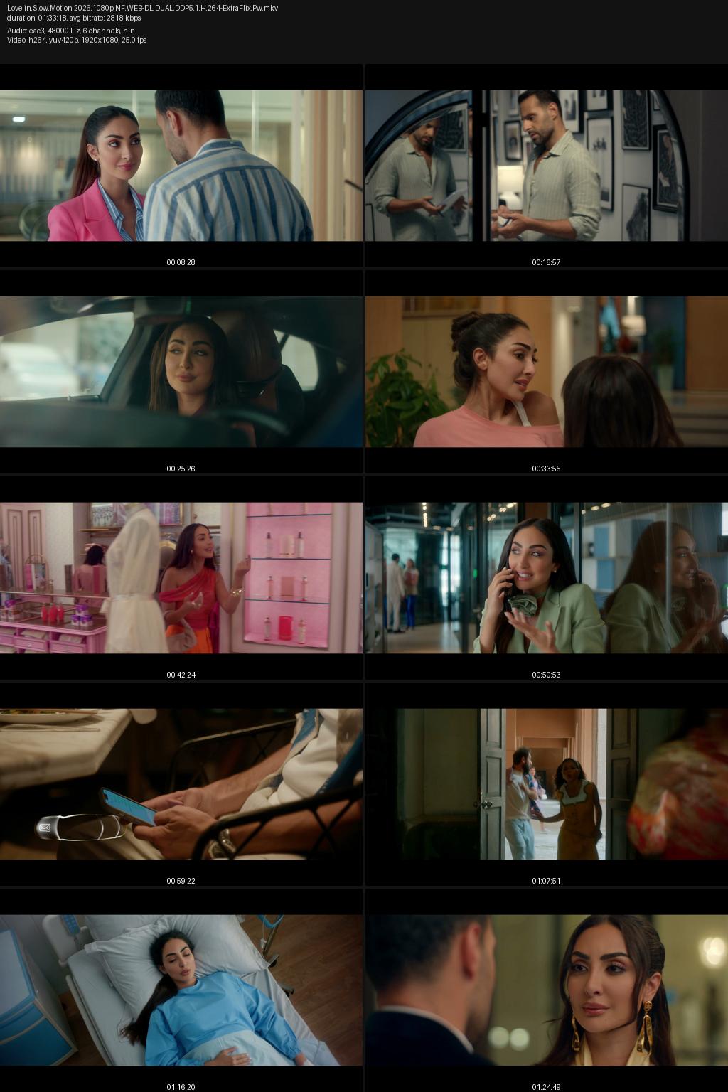 Love in Slow Motion (2026) [Hindi-Arabic] 1080p 720p 480p Netflix WEB-DL ESubs Screenshots