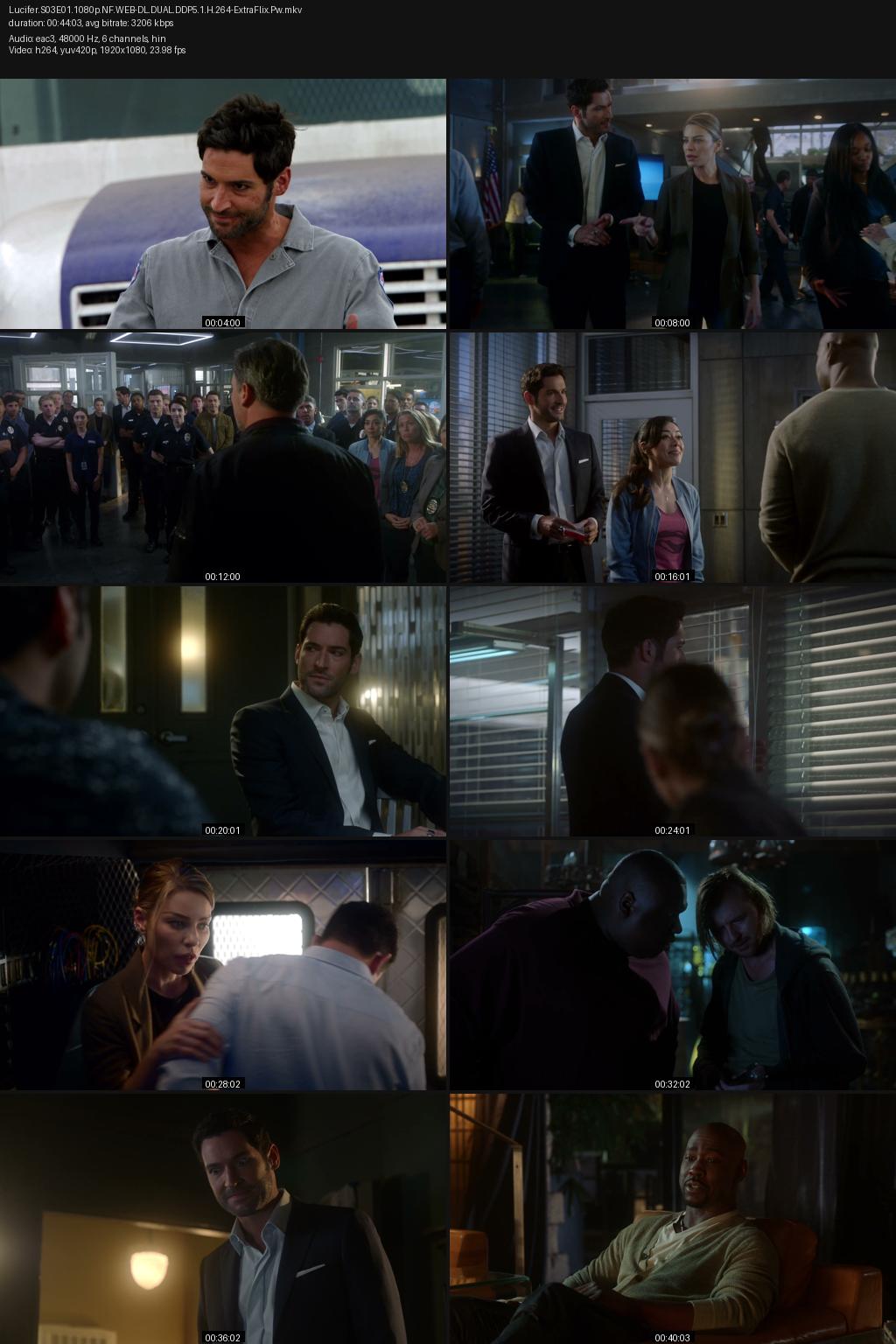 Lucifer Season 3 (2017) [Hindi-English] 1080p 720p 480p Netflix WEB-DL ESubs Screenshots