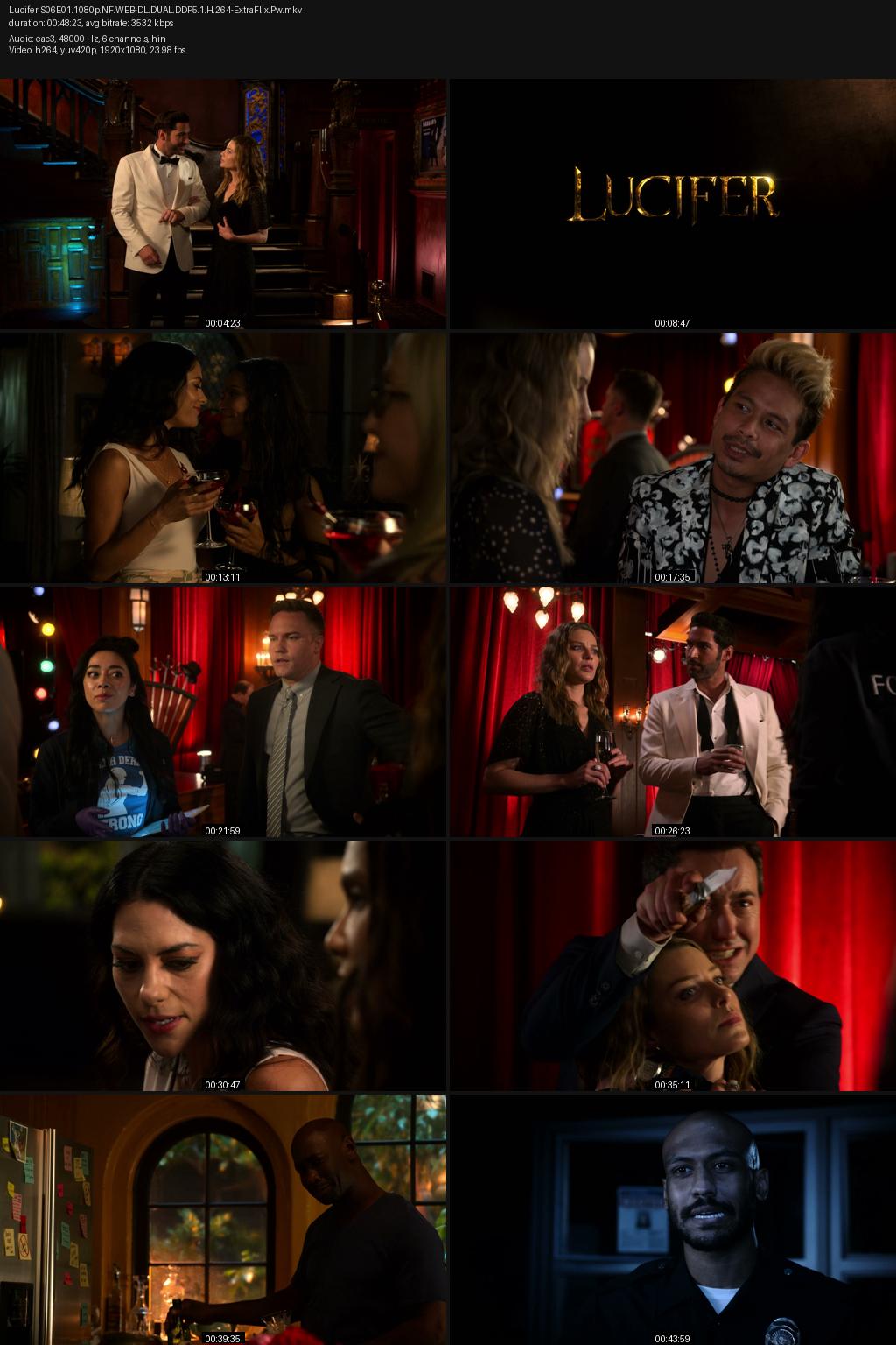 Lucifer Season 6 (2021) [Hindi-English] 1080p 720p 480p Netflix WEB-DL ESubs Screenshots