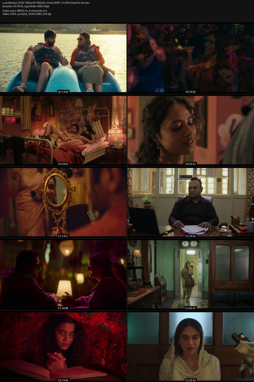 Lust Stories 3 (2026) [Hindi] 4K 2160p 1080p 720p 480p Netflix WEB-DL ESubs Screenshots