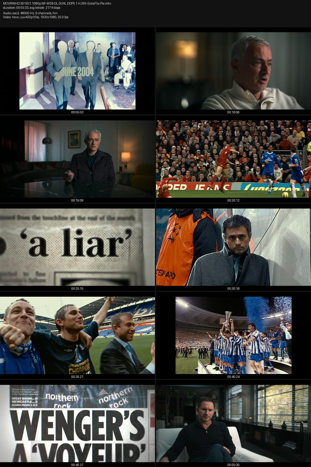 Mourinho Season 1 (2026) [Hindi-English] 1080p 720p 480p Netflix WEB-DL ESubs Screenshots