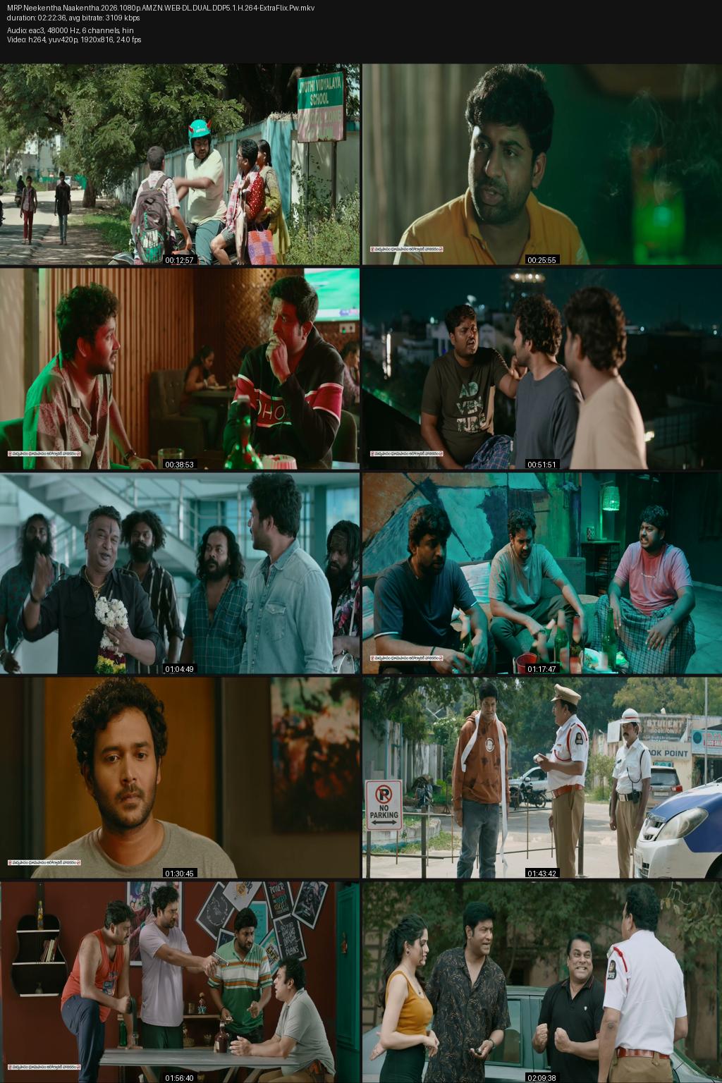 M.R.P – Neekentha Naakentha (2026) [Hindi-Telugu] 1080p 720p 480p Amazon WEB-DL ESub Screenshots