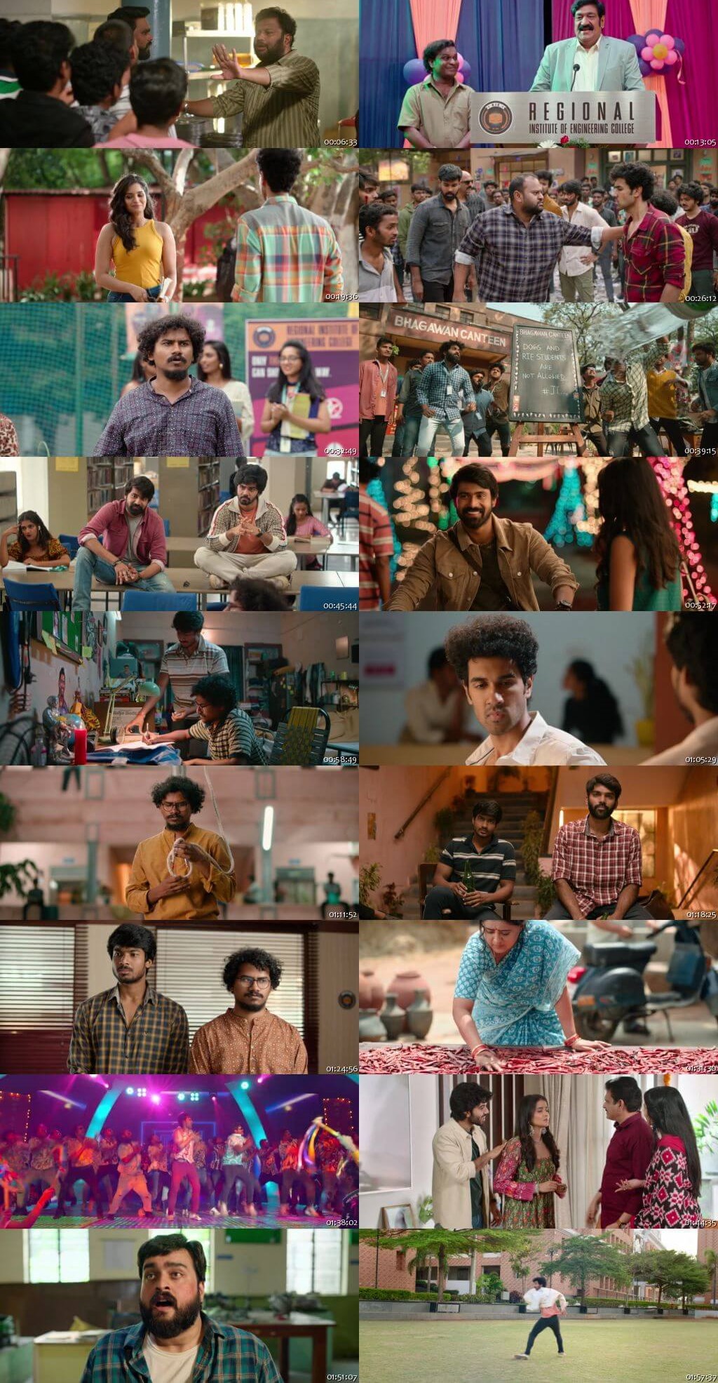 Mad (2023) 1080p | 720p | 480p WEB-HDRip [Hindi (हिन्दी) + Telugu] DD5.1 ESub Screenshots