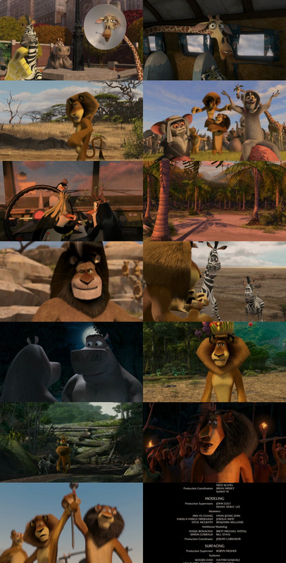 Madagascar: Escape 2 Africa (2008) 1080p | 720p | 480p BluRay [Hindi (हिन्दी) + English] DD5.1 HEVC ESub Screenshots