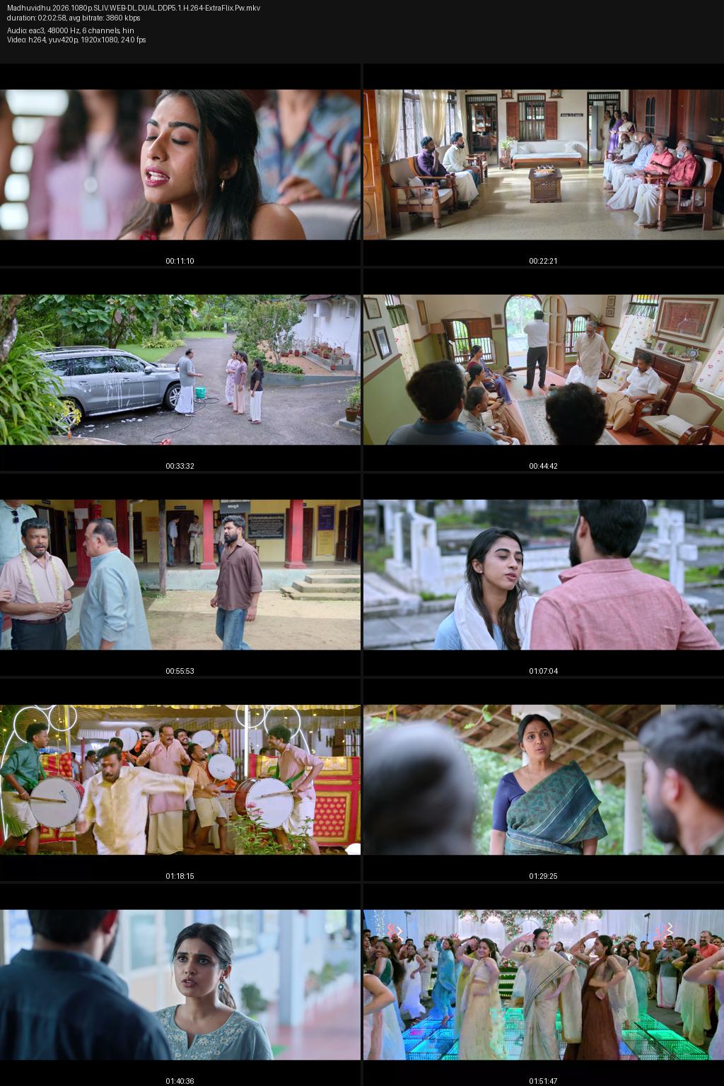 Madhuvidhu (2026) [Hindi-Malayalam] 4K 2160p 1080p 720p 360p SonyLIV WEB-DL ESubs Screenshots