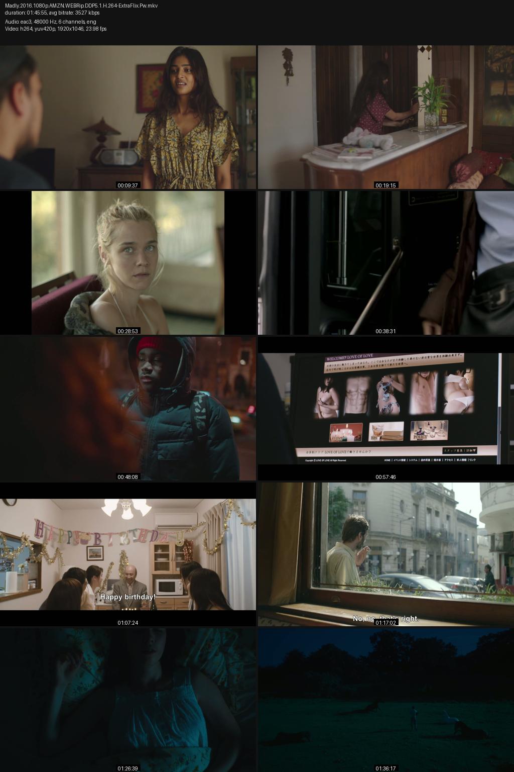 Madly (2016) [Hinglish] 1080p 720p 480p Amazon WEBRip ESub Screenshots