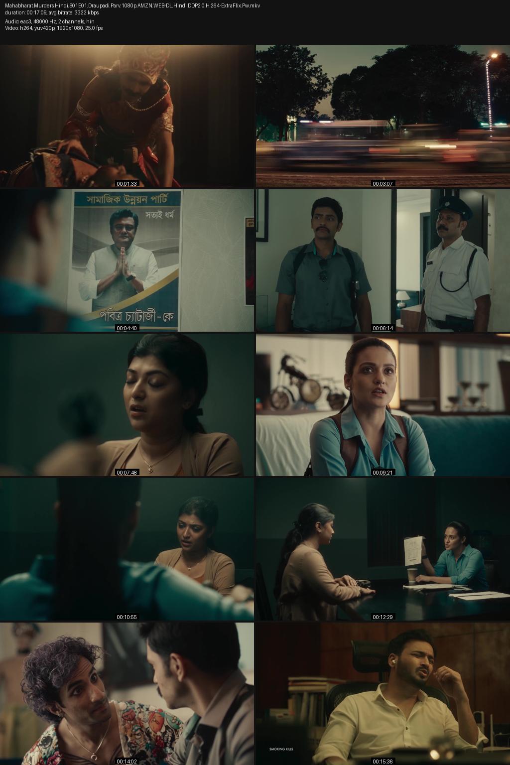 Mahabharat Murders Season 1 (2022) [Hindi] 1080p 720p 480p Amazon WEB-DL ESub Screenshots