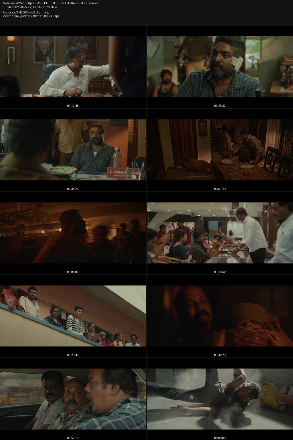 Maharaja (2024) [Hindi-Tamil] 4K 2160p 1080p 720p 480p Netflix WEB-DL ESub Screenshots