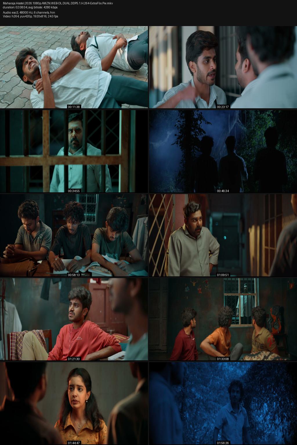 Maharaja Hostel (2026) [Hindi-Malayalam] 1080p 720p 480p Amazon WEB-DL ESub Screenshots