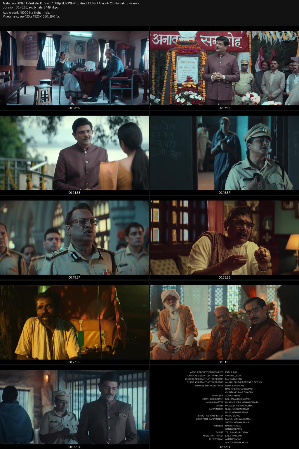 Maharani Season 3 (2024) [Hindi] 4K 2160p 1080p 720p 360p SonyLIV WEB-DL ESub Screenshots