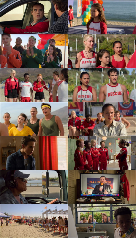 Malibu Rescue: The Next Wave (2020) 1080p | 720p | 480p WebRip [Hindi (हिन्दी) + English] DD5.1 ESub Screenshots