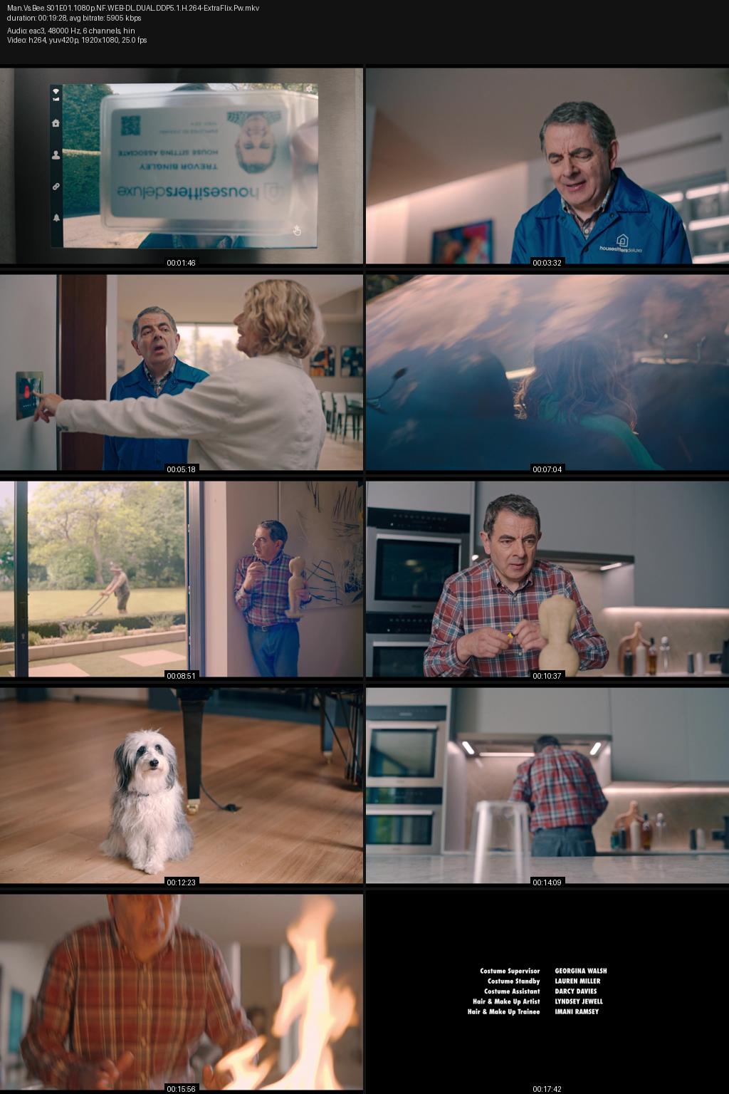 Man vs Bee Season 1 (2022) [Hindi-English] 1080p 720p 480p Netflix WEB-DL ESubs Screenshots
