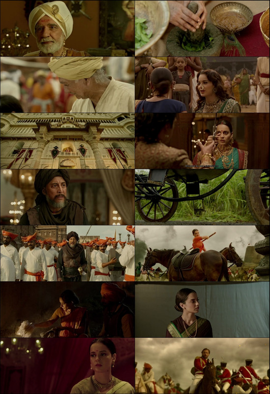 Manikarnika: The Queen of Jhansi (2019) 1080p | 720p | 480p BluRay [Hindi (हिन्दी)] DD5.1 ESub Screenshots