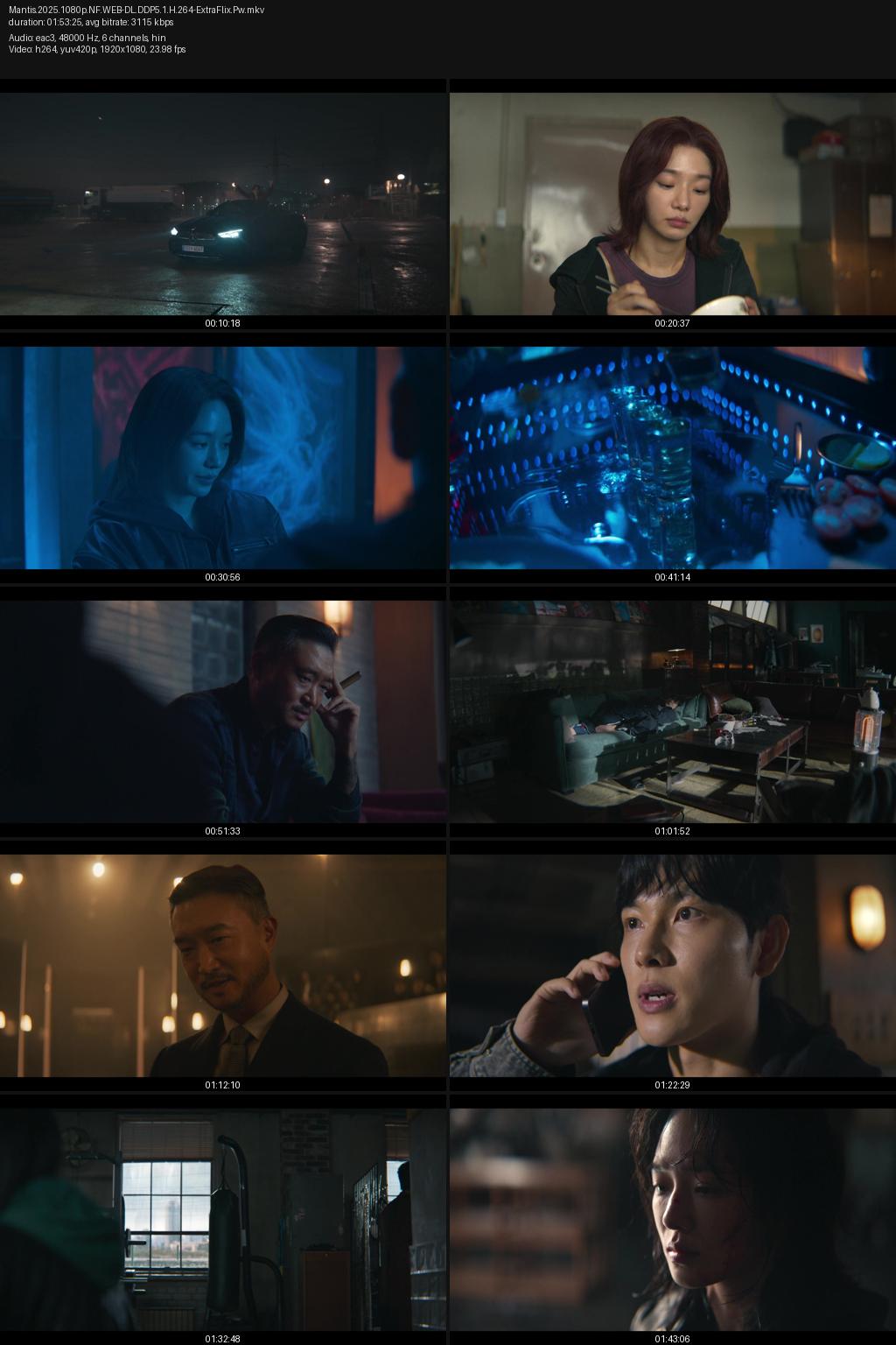 Mantis (2025) [Hindi-Korean] 4K 2160p 1080p 720p 480p Netflix WEB-DL ESubs Screenshots