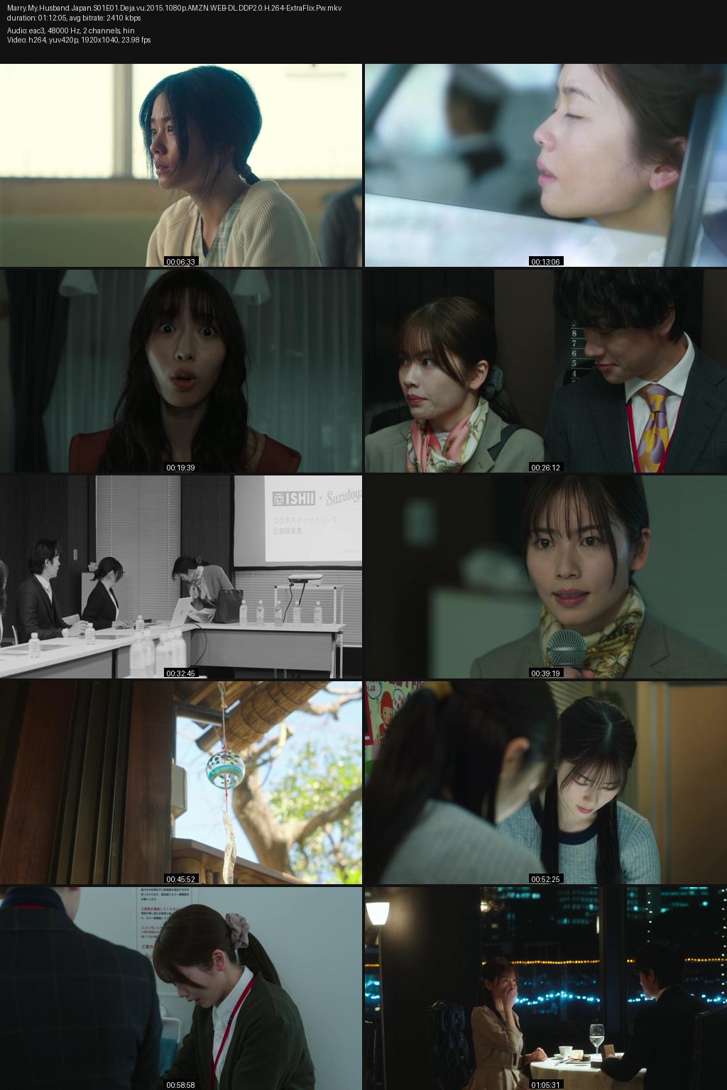 Marry My Husband: Japan Season 1 (2025) [Hindi-Japanese] 1080p 720p 480p Amazon WEB-DL ESub Screenshots