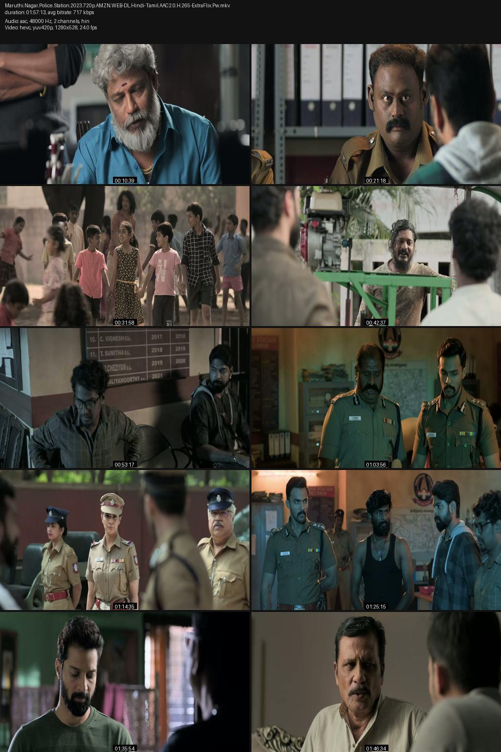 Maruthi Nagar Police Station (2023) [Hindi-Tamil] UNCUT 1080p 720p 480p Amazon WEB-DL ESub Screenshots