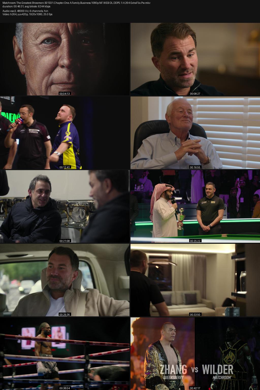 Matchroom: The Greatest Showmen Season 1 (2025) [Hindi-English] 1080p 720p 480p Netflix WEB-DL ESubs Screenshots