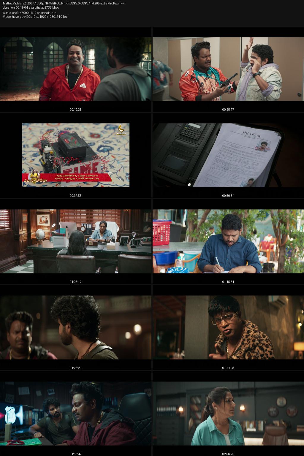 Mathu Vadalara 2 (2024) [Hindi-Telugu] UNCUT 4K 2160p 1080p 720p 480p Netflix WEB-DL ESub Screenshots