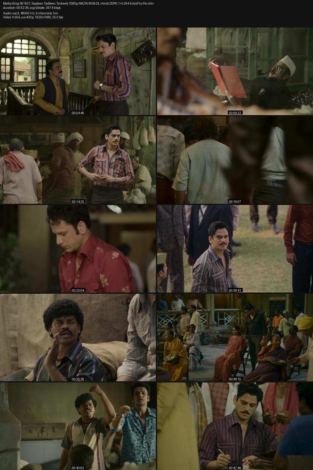 Matka King Season 1 (2026) [Hindi] 4K 2160p 1080p 720p 480p Amazon WEB-DL ESub Screenshots