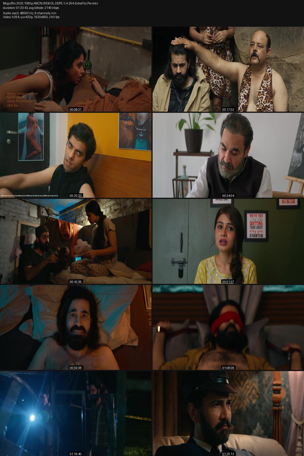 McGuffin (2025) Hindi 1080p 720p 480p Amazon WEB-DL ESub Screenshots