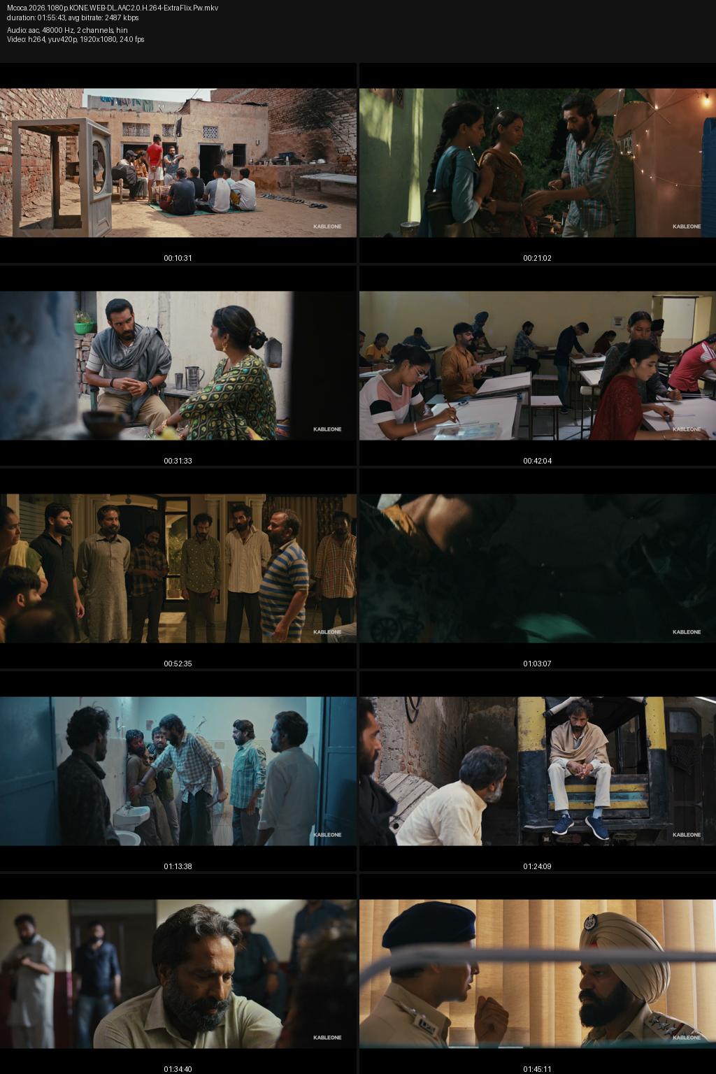 Mcoca (2026) [Hindi-Punjabi] 1080p 720p 480p KableOne WEB-DL MSubs Screenshots