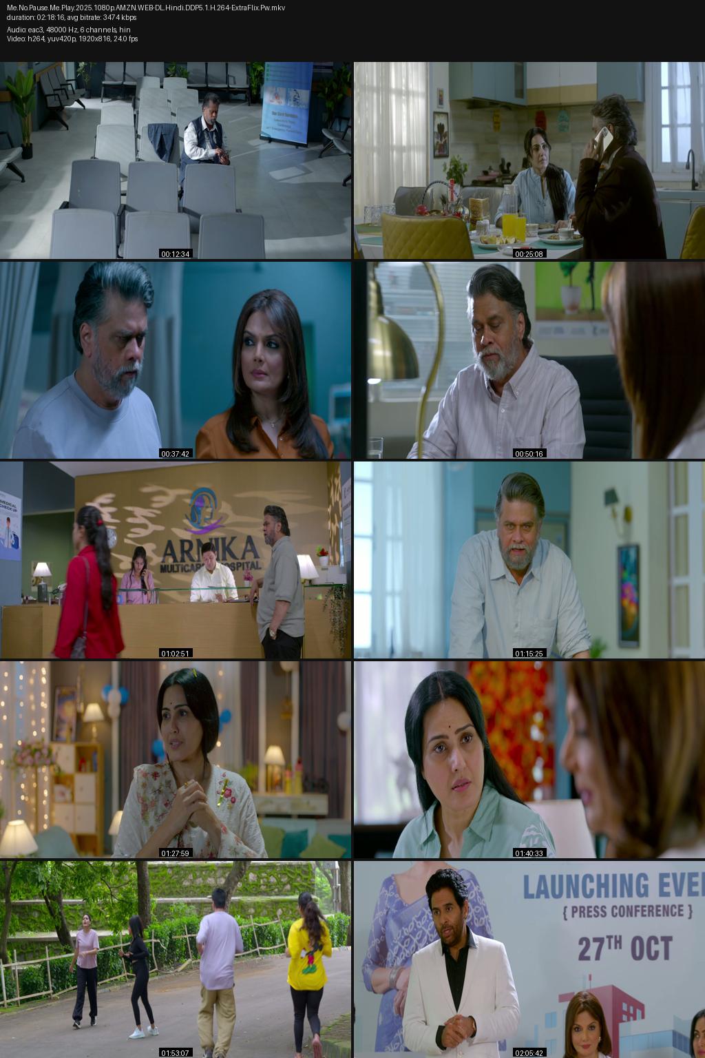 Me No Pause Me Play (2025) [Hindi] 1080p 720p 480p Amazon WEB-DL ESub Screenshots