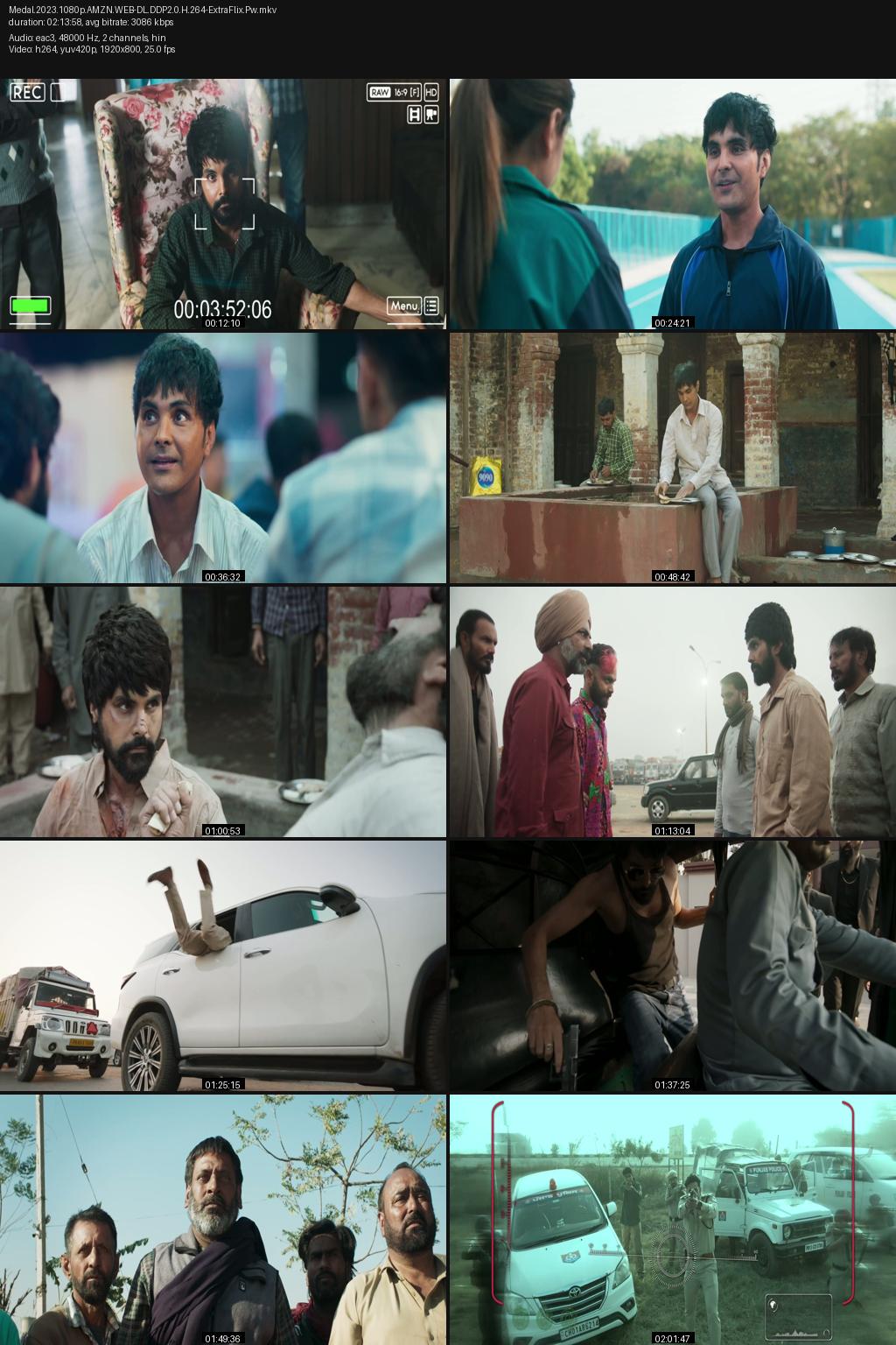 Medal (2023) [Hindi-Punjabi] 1080p 720p 480p Amazon WEB-DL ESub Screenshots