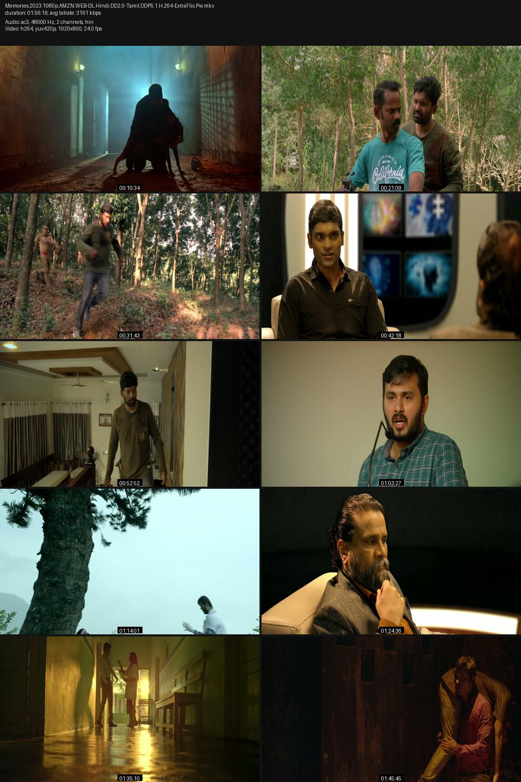 Memories (2023) [Hindi-Tamil] UNCUT 1080p 720p 480p Amazon WEB-DL ESub Screenshots