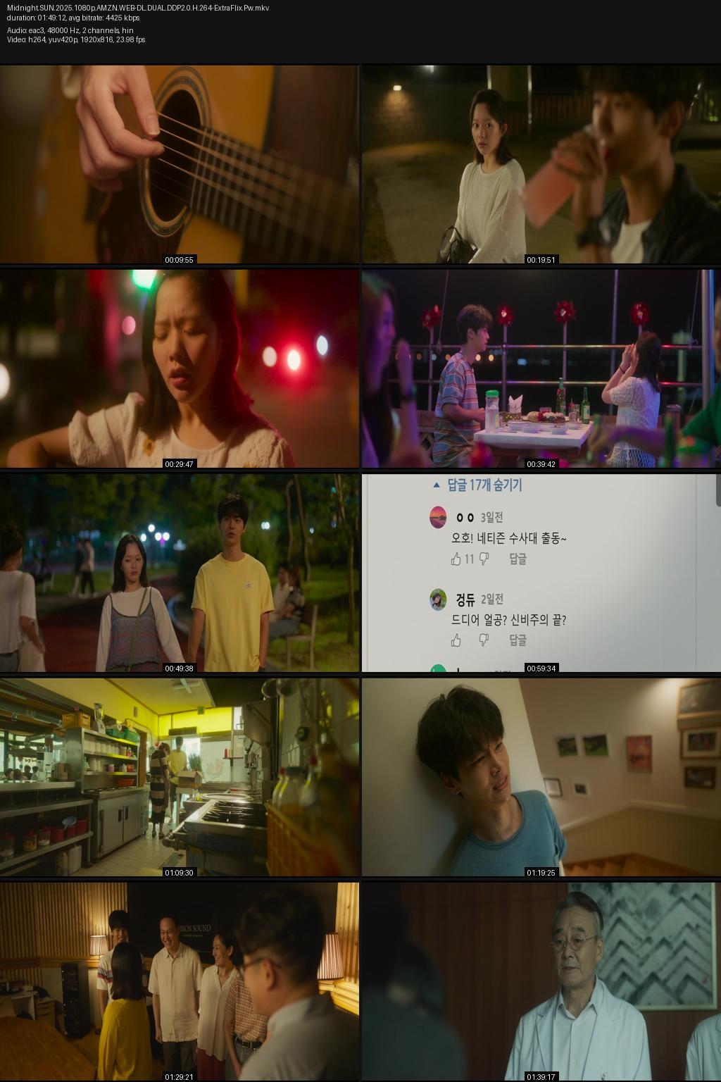 Midnight Sun (2025) [Hindi-Korean] 1080p 720p 480p Amazon WEB-DL ESub Screenshots