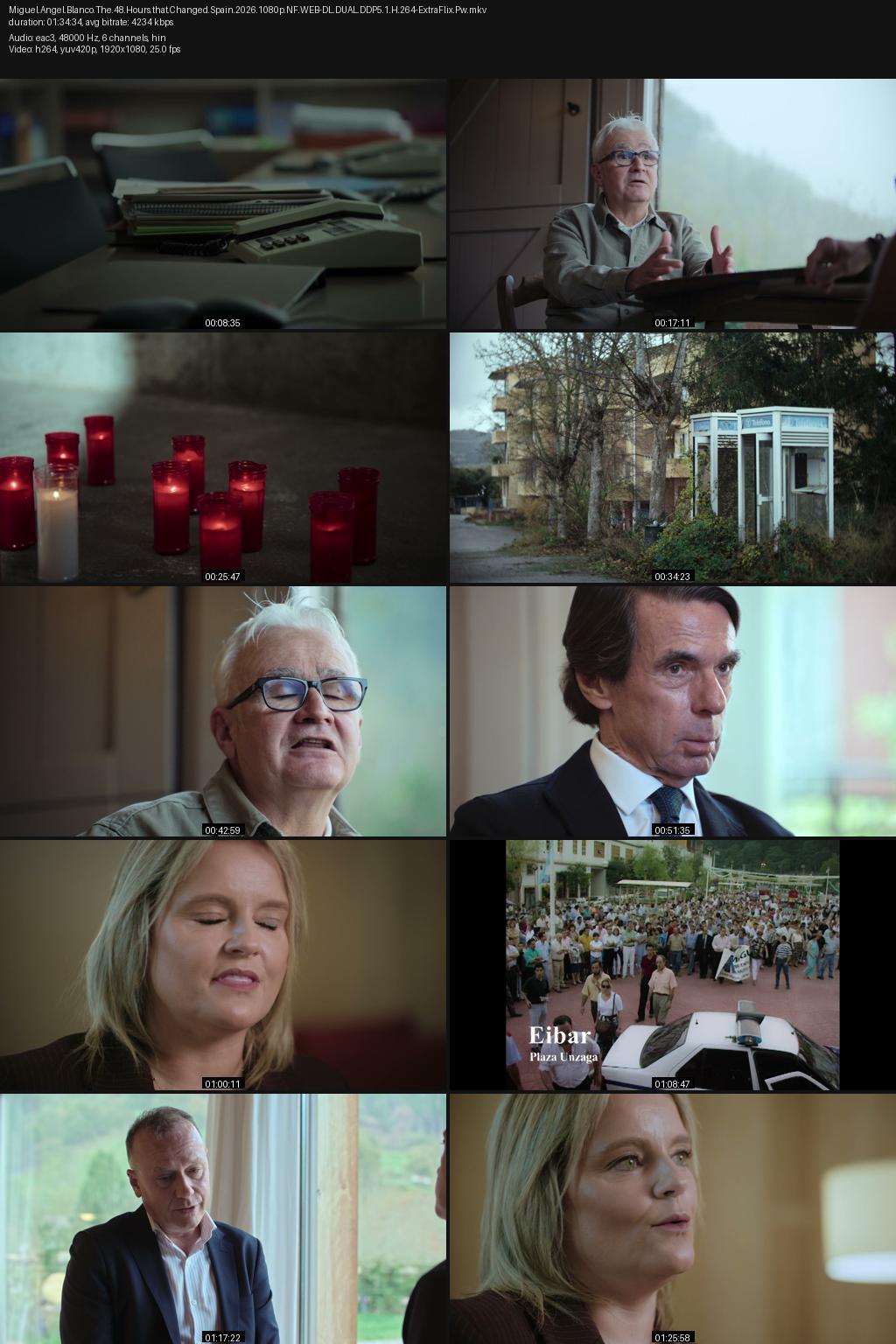 Miguel Angel Blanco: The 48 Hours That Changed Spain (2026) [Hindi-Spanish] 1080p 720p 480p Netflix WEB-DL ESubs Screenshots
