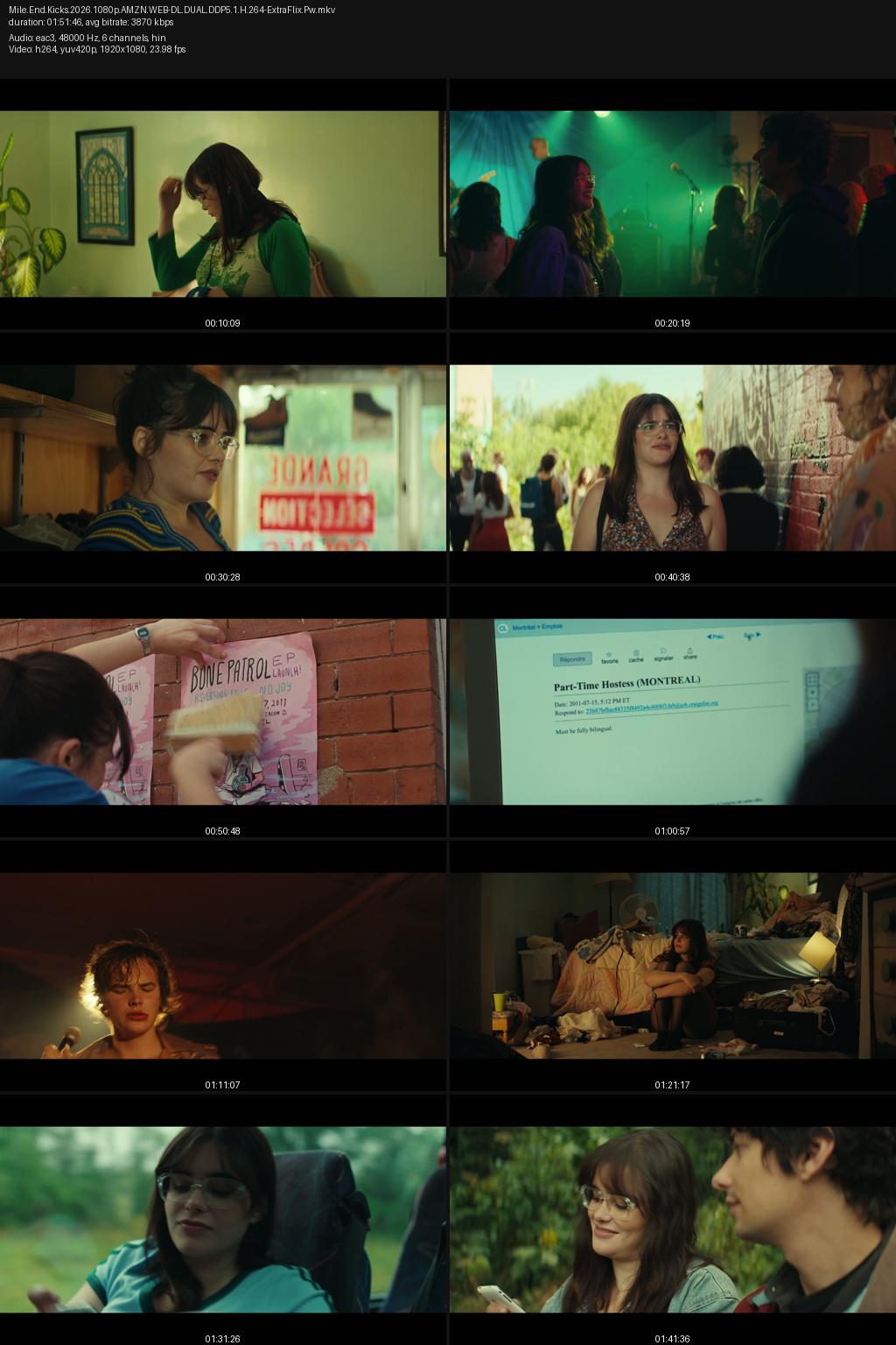 Mile End Kicks (2026) [Hindi-English] 4K 2160p 1080p 720p 480p Amazon WEB-DL ESub Screenshots