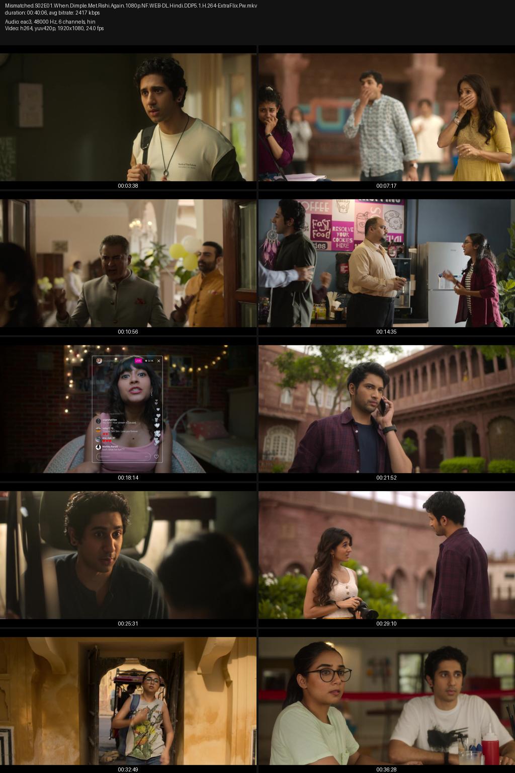Mismatched Season 2 (2022) [Hindi] 1080p 720p 480p Netflix WEB-DL ESub Screenshots