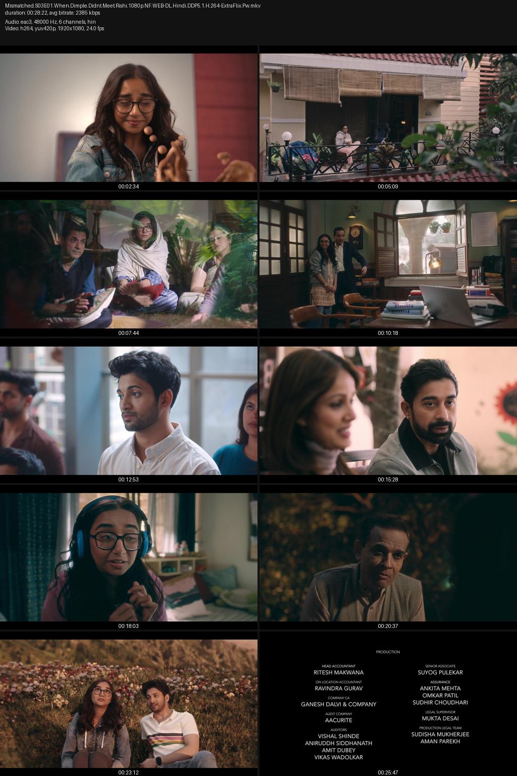 Mismatched Season 3 (2024) [Hindi] 1080p 720p 480p Netflix WEB-DL ESubs Screenshots