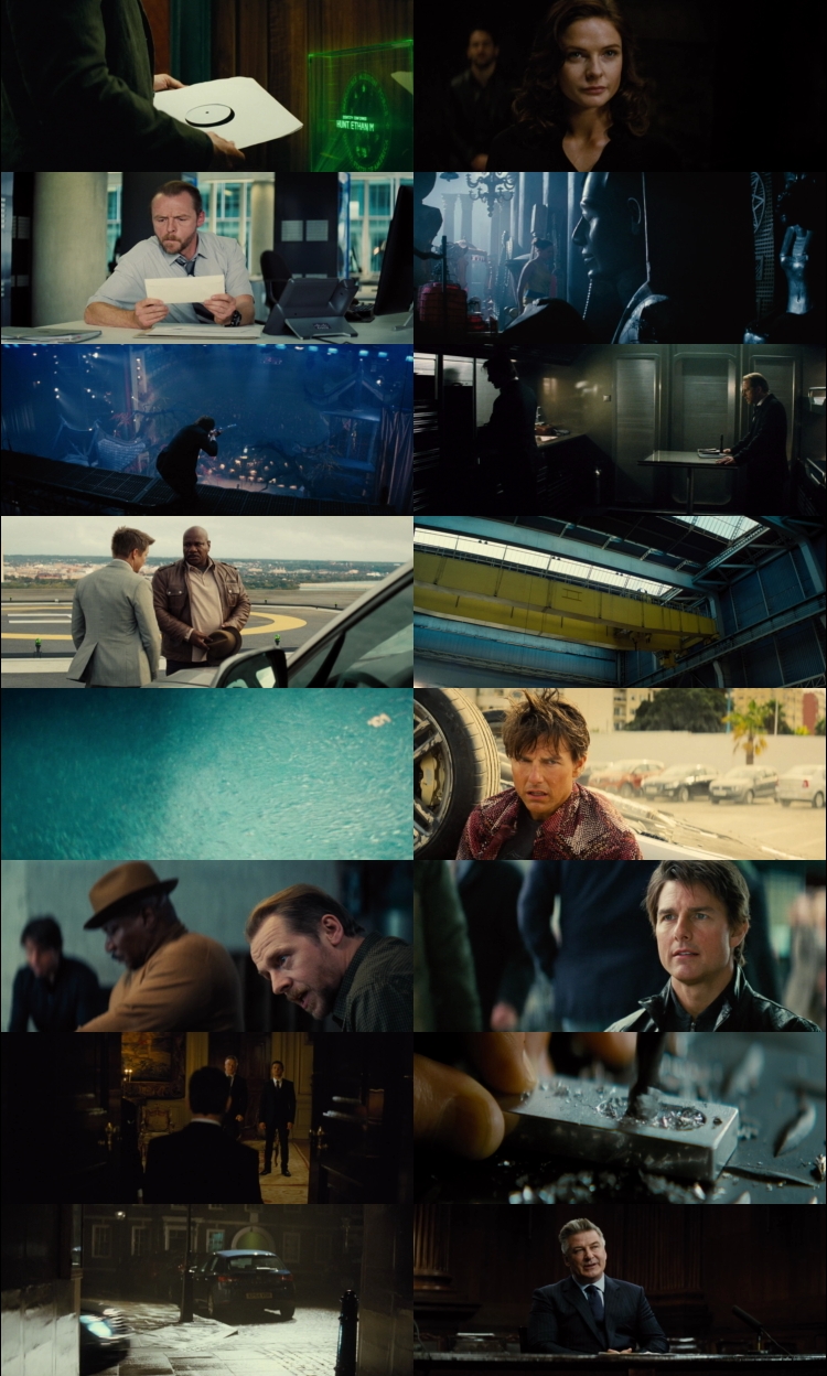 Mission Impossible Rogue Nation (2015) 1080p | 720p | 480p BluRay [Hindi (हिन्दी) English] DD5.1 ESubs Screenshots