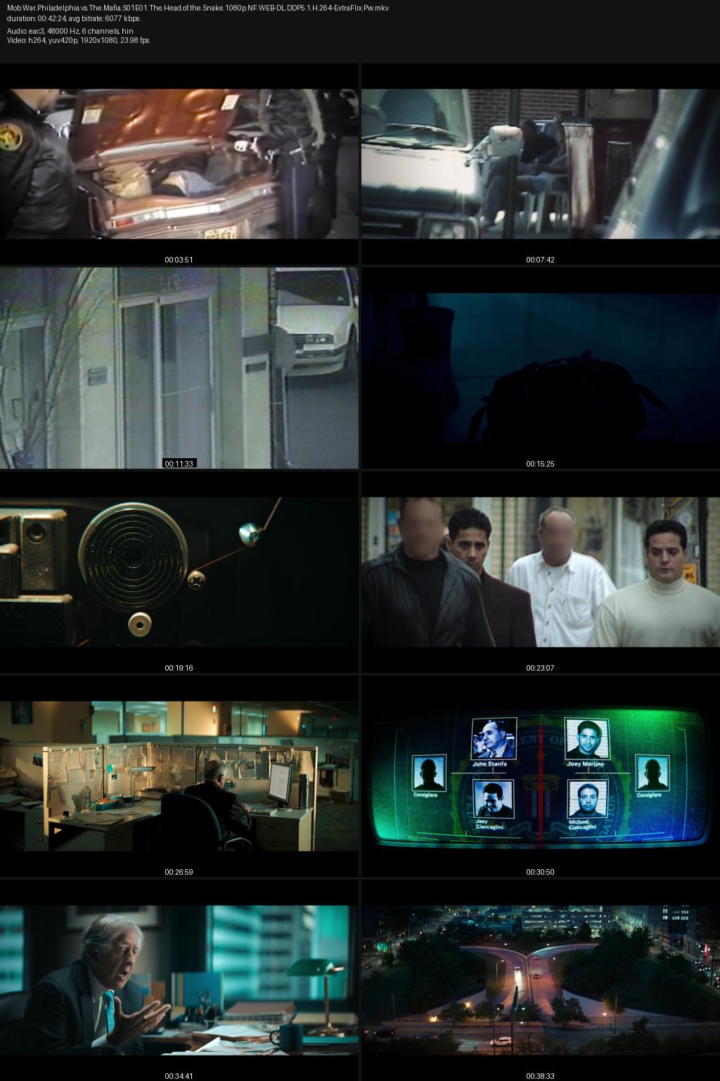 Mob War: Philadelphia vs. the Mafia Season 1 (2025) [Hindi-English] 1080p 720p 480p Netflix WEB-DL ESubs Screenshots