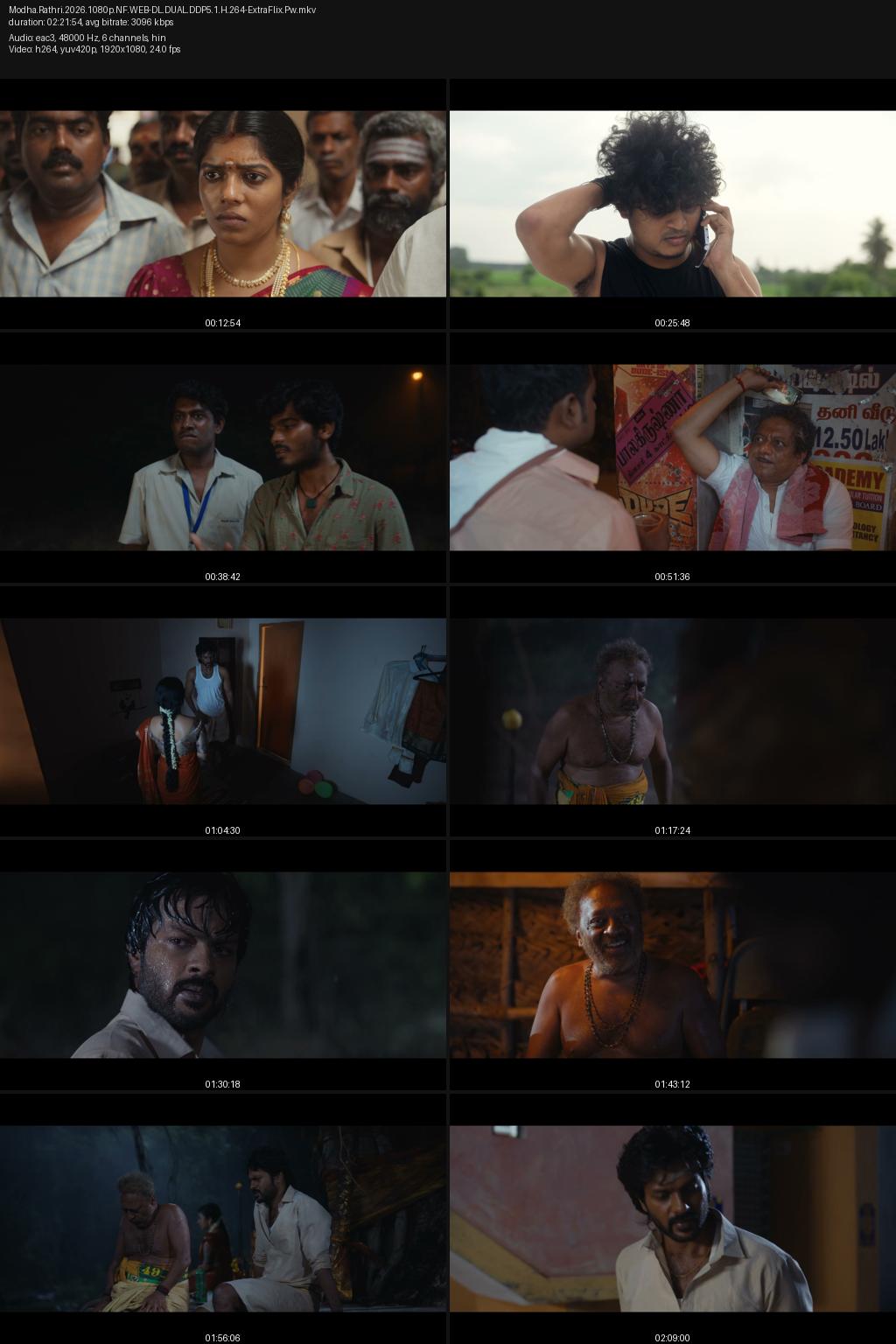 Modha Rathri (2026) [Hindi-Tamil] 4K 2160p 1080p 720p 480p Netflix WEB-DL ESub Screenshots