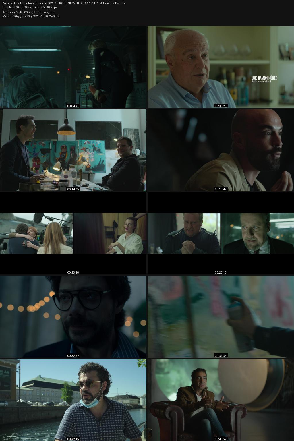 Money Heist: From Tokyo to Berlin Season 2 (2021) [Hindi-Spanish] 1080p 720p 480p Netflix WEB-DL ESubs Screenshots