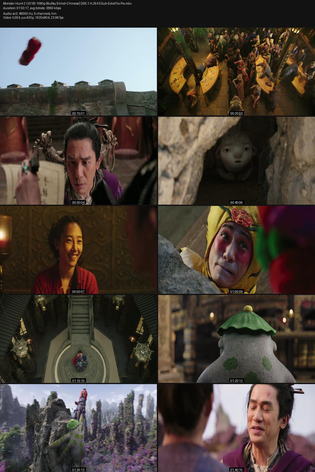 Monster Hunt 2 aka Zhuo yao ji 2 (2018) [Hindi-Chinese] 1080p 720p 480p BluRay ESub Screenshots