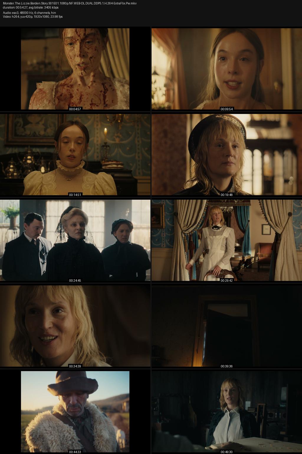 Monster: The Lizzie Borden Story Season 1 (2026) [Hindi-English] 1080p 720p 480p Netflix WEB-DL ESubs Screenshots