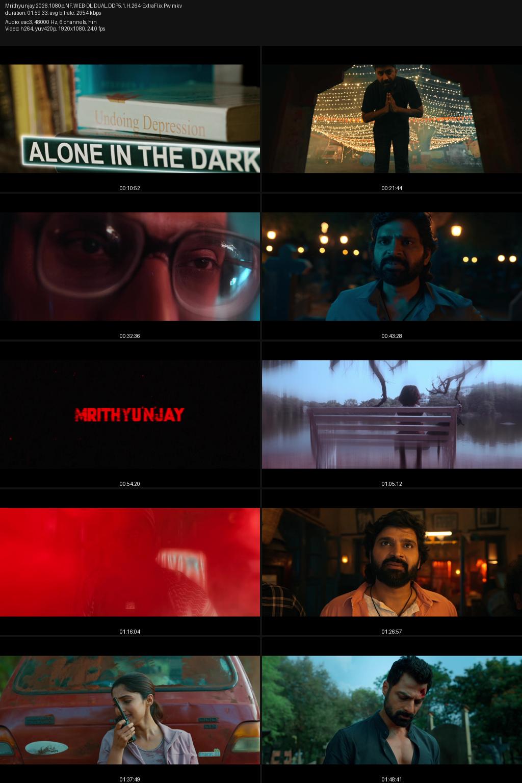Mrithyunjay (2026) [Hindi-Telugu] 4K 2160p 1080p 720p 480p Netflix WEB-DL ESub Screenshots