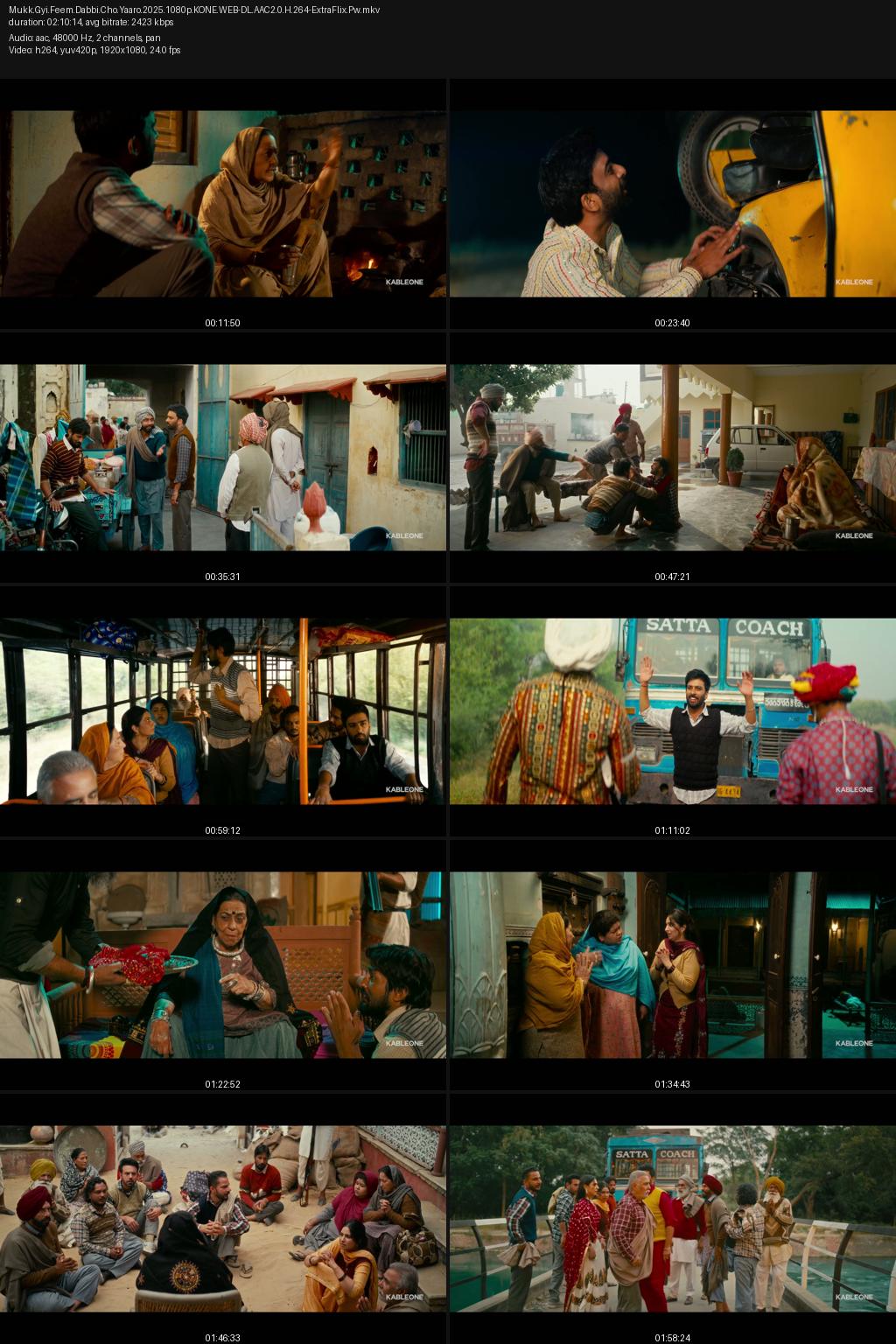 Mukk Gyi Feem Dabbi Cho Yaaro (2025) [Punjabi] 1080p 720p 480p KableOne WEB-DL ESub Screenshots