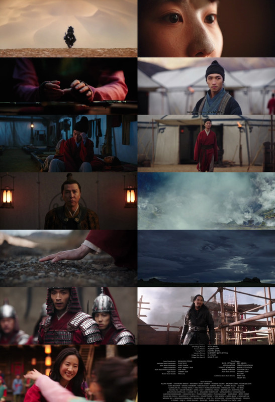 Mulan (2020) 1080p | 720p | 480p BluRay [Hindi (हिन्दी) + English] DD5.1 ESub Screenshots