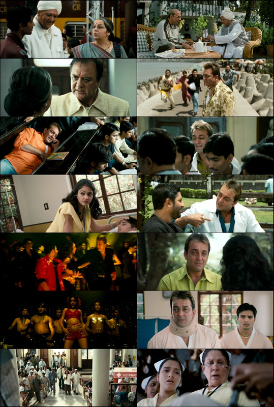 Munna Bhai M.B.B.S. (2003) 1080p | 720p | 480p WebRip [Hindi (हिन्दी)] DD5.1 ESub Screenshots