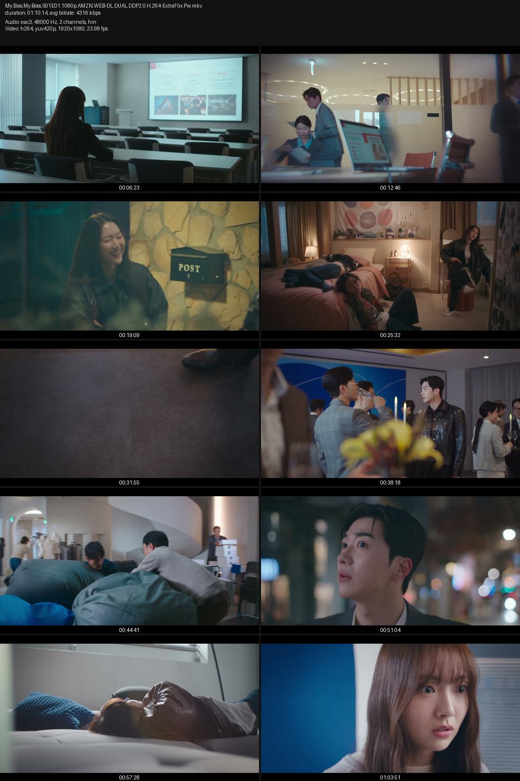 My Bias, My Boss Season 1 (2026) [Hindi-Korean] 1080p 720p 480p Amazon WEB-DL ESub Screenshots