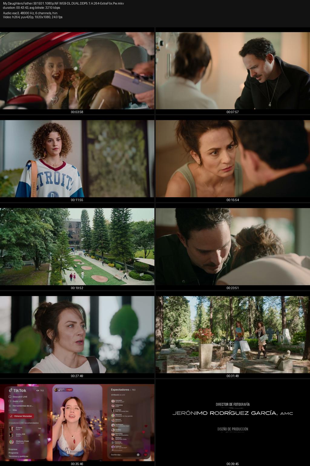 My Daughter’s Father Season 1 (2026) [Hindi-Spanish] 1080p 720p 480p Netflix WEB-DL ESubs Screenshots