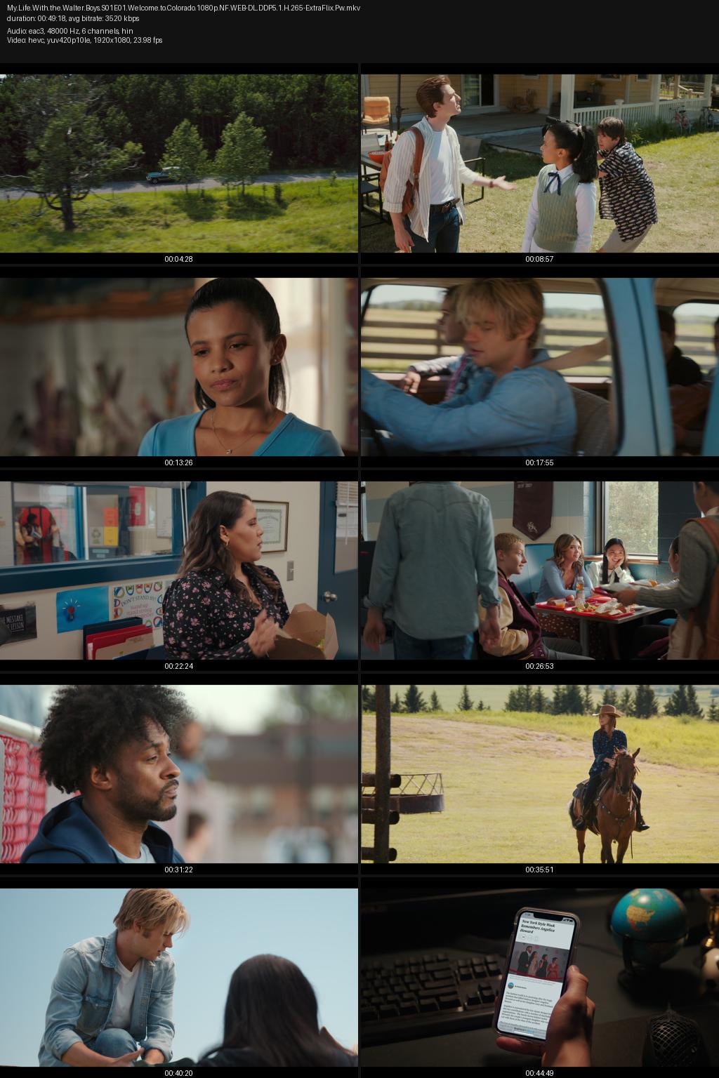 My Life with the Walter Boys Season 1 (2023) [Hindi-English] 1080p 720p 480p Netflix WEB-DL ESubs Screenshots