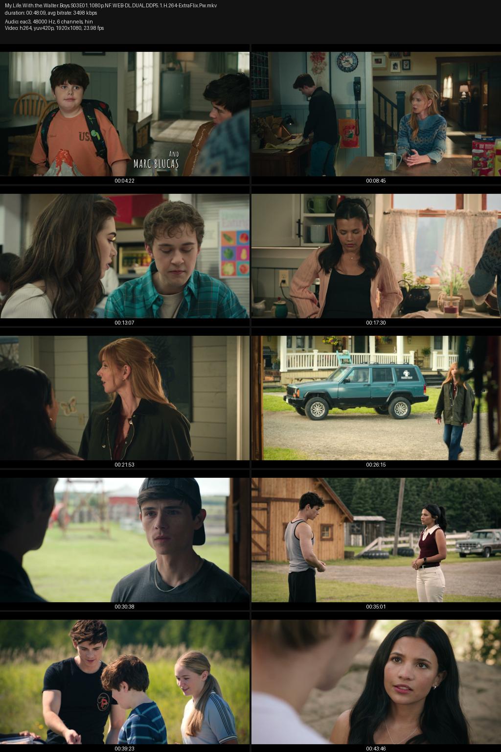 My Life with the Walter Boys Season 3 (2026) [Hindi-English] 1080p 720p 480p Netflix WEB-DL ESubs Screenshots