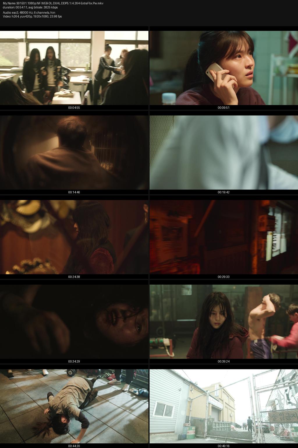 My Name aka Mai Neim Season 1 (2021) [Hindi-Korean] 1080p 720p 480p Netflix WEB-DL ESubs Screenshots