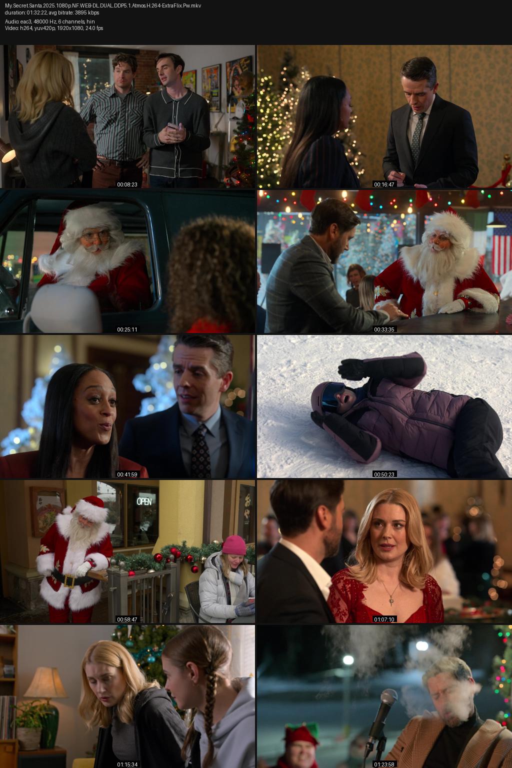 My Secret Santa (2025) [Hindi-English] 1080p 720p 480p Netflix WEB-DL ESubs Screenshots